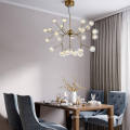 Nordic Ceiling Lights Bubble glass ball branch multi heads pendant light Manufactory